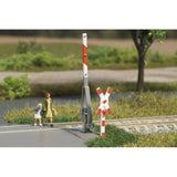 Baanovergang halve bomen