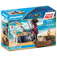 Playmobil Starterpack 71254 Piraat Met Roeiboot