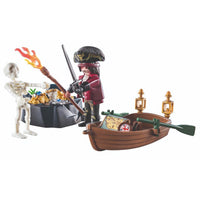 Playmobil Starterpack 71254 Piraat Met Roeiboot
