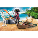 Playmobil Starterpack 71254 Piraat Met Roeiboot