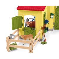 Schleich 42605 grote boerderij met dierenEn Accesoires