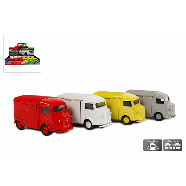 Welly Citroen Type H die cast pull back 4ass kleur 1:38