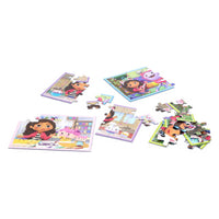 Gabby's Dollhouse Puzzel 4-in-1 12, 16, 20, 24