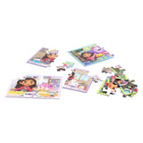 Gabby's Dollhouse Puzzel 4-in-1 12, 16, 20, 24