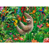 Puzzel Schattige Luiaard 300 Stukjes