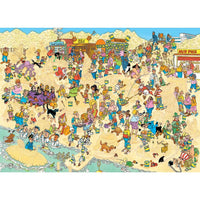 Puzzel Jan Van Haasteren Zandsculptur 2000 Stukjes