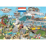 Puzzel Jan Van Haasteren Verkeerschaos En Ter Land Ter Zee En In De Lucht 2x 100