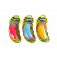Banaan super stretch rainbow kleuren 14cm 3ass