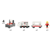 BRIO RC Loc wit + afst.bedieni
