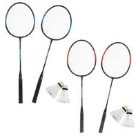 SportX RS035-3 badmintonracket Aluminium Zwart, Blauw, Rood 2 stuk s