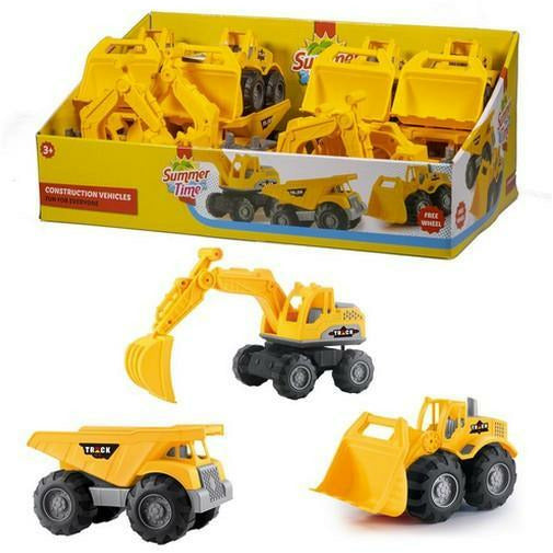 Summertime Construction Trucks 3 Ass. Disp