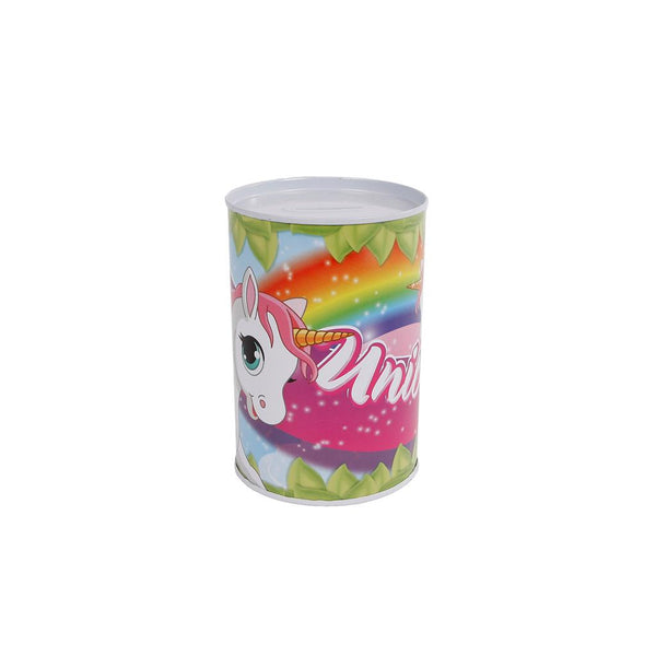 Spaarpot Metaal Unicorn 8,5x11,5cm