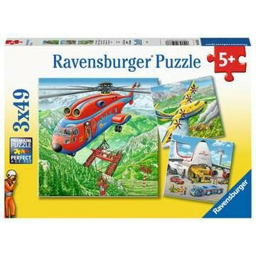 Puzzel 3x49 Boven de Wolken