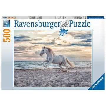 Puzzel 500 Paard op het strand