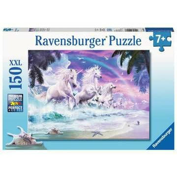 Puzzel 150XXL Unicorns on the beach