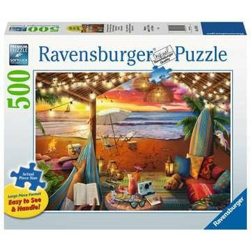 Puzzel 500BIG Gezellige cabana