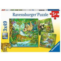 Puzzel 3x49 In het oerwoud