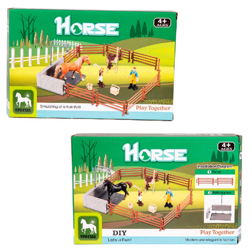 Horse Weide met Wasbox