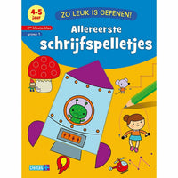 Zo leuk is oefenen! Allereerste schrijfspelletjes 4-5 j.