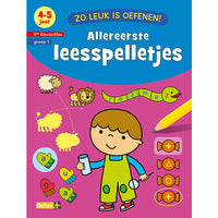 Zo leuk is oefenen! Allereerste leesspelletjes 4-5 j.
