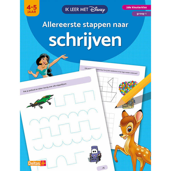 Disney Ik leer met - Allereerste stappen naar schrijven 4-5 j.