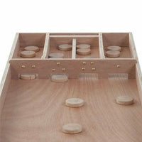 Sjoelbak 200cm onbehandeld
