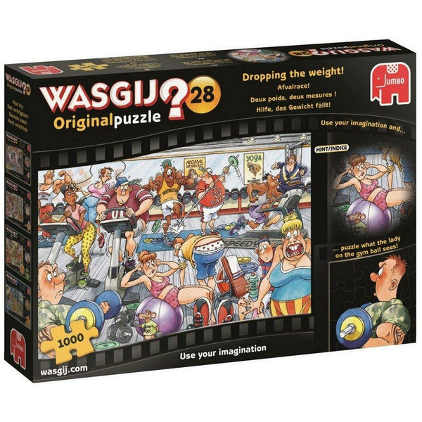 Puzzel Wasgij Original 28: Afvalrace 1000 stukjes 19156