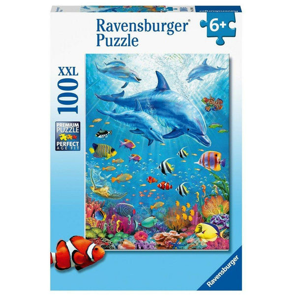 Puzzel 100XXL Dolfijnenbijeenkomst