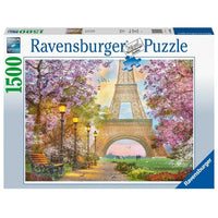 Puzzel 1500 Verliefd in parijs
