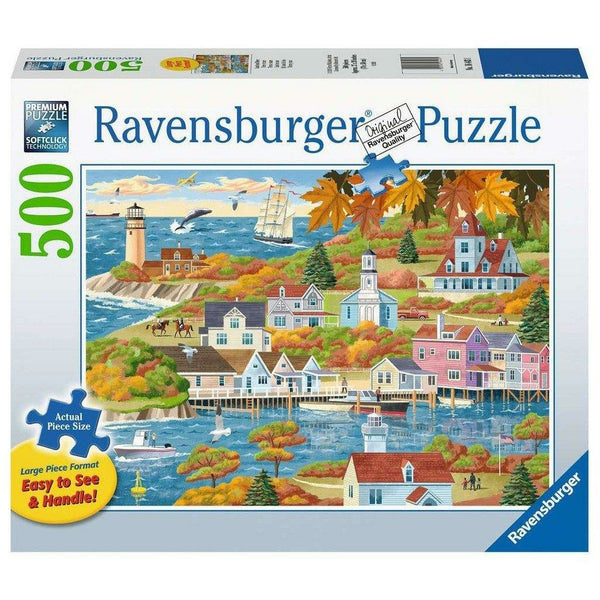 Puzzel 500 Land en zee