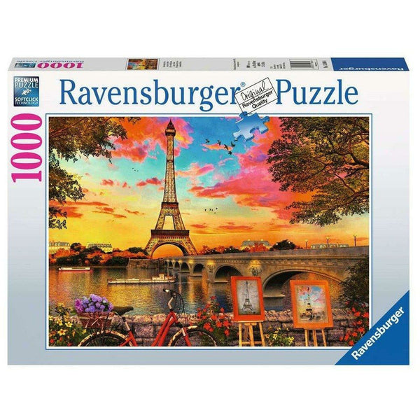 Puzzel 1000 De oevers van de Seine