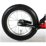 Volare Step - Jongens en Meisjes - 12 inch - Zwart/Rood