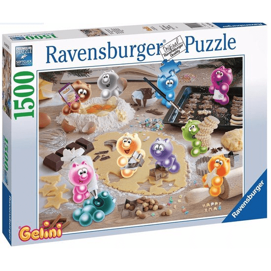 Puzzel 1500 Kerst met Gellini