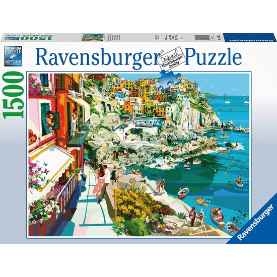 Puzzel 1500 Romantiek in Cinque Terre