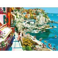 Puzzel 1500 Romantiek in Cinque Terre