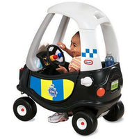 Little Tikes Cozy Coupe Politie blauw/geel