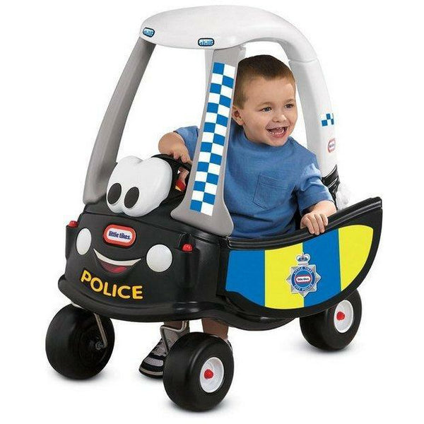 Little Tikes Cozy Coupe Politie blauw/geel
