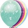 3 Jaar Feestballonnen - 5 stuk
