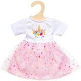 Unicorn dress Hannah 35-45cm