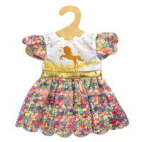 Jurk Eenhoorn Goldy 35-45cm