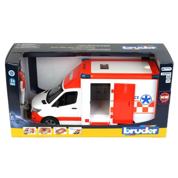 Bruder Ambulance met chauffeur